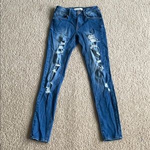 Bullhead High Rise Skinny Jeans